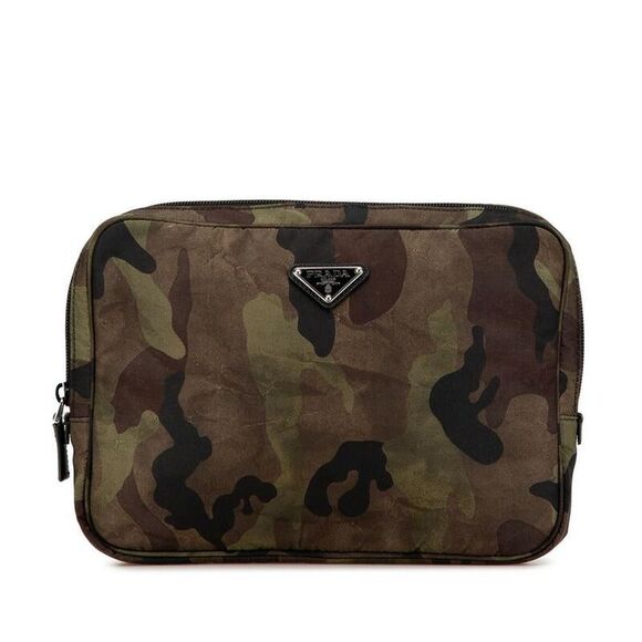 Pre Loved prada Women green | green Clutches - Picture 1 of 8